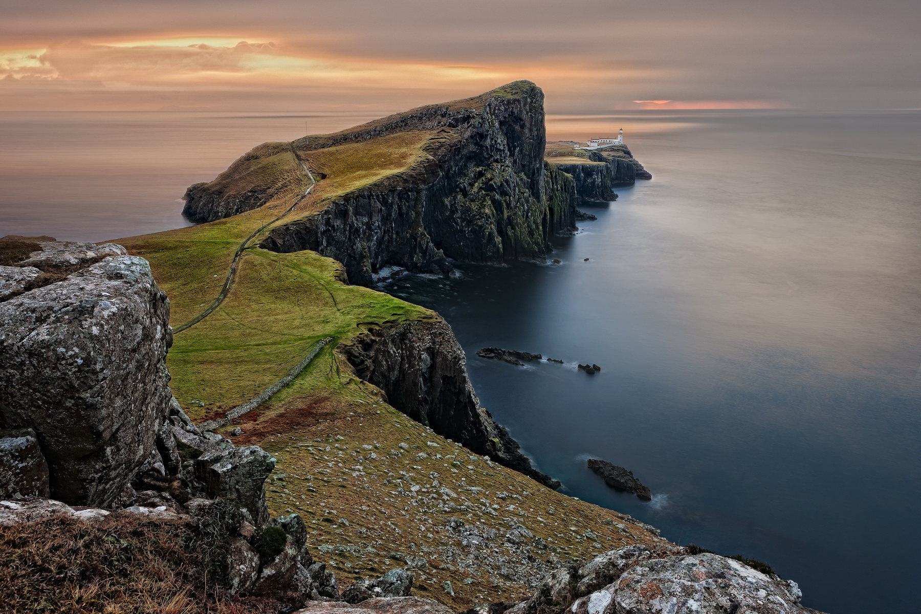 Cliff in Scotland